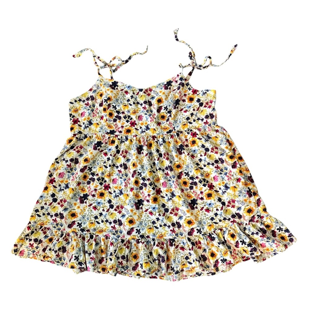 Old Navy Floral Mini Dress - Multicolor XXL Petite